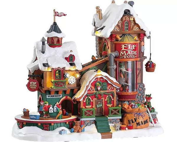 Elf Made Toy Factory, Incl. Adapter (4.5V)^Lemax Clearance