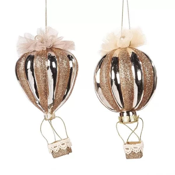 Glass Striped Air Balloon 2 Assorted Tr 27205^Goodwill Online
