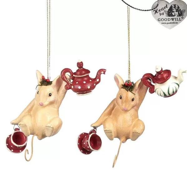 Goodill Belgium 2020 B 93152 Woodland Tea Time Mouse 2 Assorted^Goodwill New