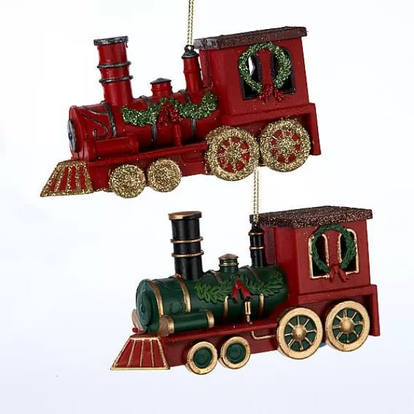 Kurt S. Adler Nyc H5580 Train Ornament 2 Assorted^Kurt Adler Best Sale