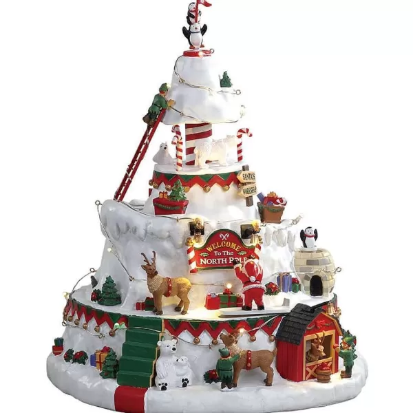 North Pole Tower, With 4.5V Adaptor 84348 Santa'S Wonderland^Lemax Fashion