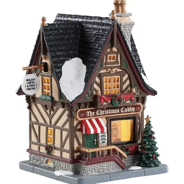 The Christmas Cubby, B/O Led 85387 Caddington Village^Lemax Shop