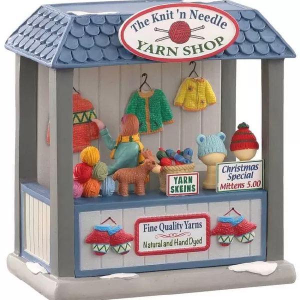 The Knit And Needle Yarn Shop 04760 - Christmas Village^Lemax Fashion