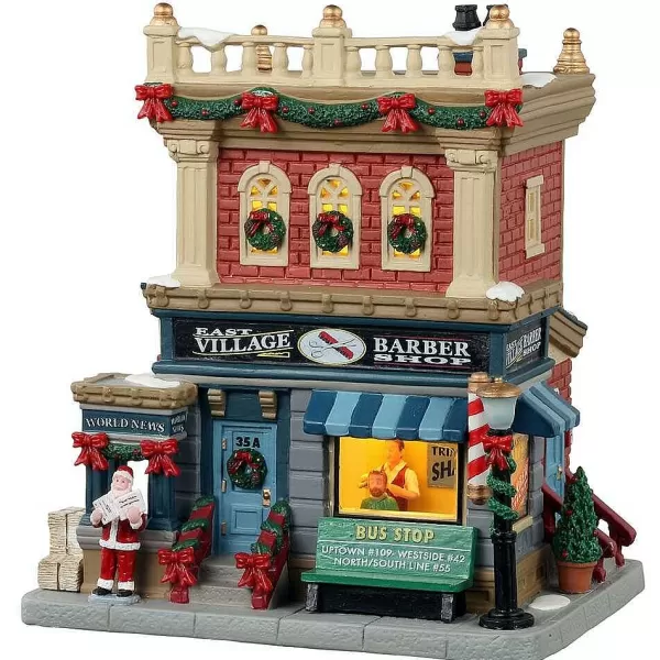 Village 2021 East Village Barber Shop 15771^Lemax Sale